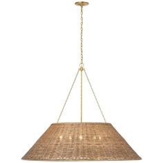 a chandelier hanging from the ceiling, with a light fixture in gold tone