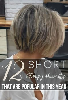 If you're ready for a dramatic change, consider short choppy hair. Think of the initial cut as the foundation for a fresh look. Layered styles are always classy, and you don’t need long hair to rock a choppy vibe. Short Choppy Bob With Bangs Round Faces, Short Hairstyle Stacked Back, Short Women’s Haircuts For Thick Hair, Short Choppy Layered Bob Hairstyles, Lots Of Short Layers Medium Hair, Short Layered Hair For Fine Hair, Choppy Textured Short Hair, Short Hair Wedge Styles, Short To Medium Hairstyles For Women