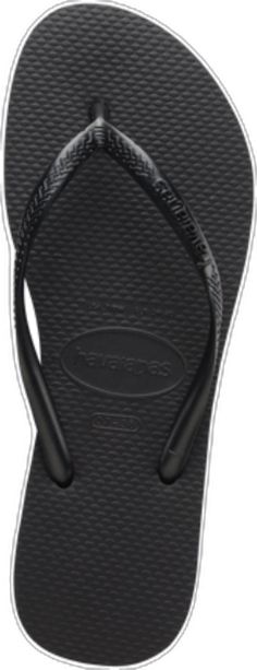 Black Toe Post Flip Flops With Rubber Sole, Black Non-slip Toe Post Slippers, Black Toe Post Slippers With Textured Footbed, Black Casual Flip Flops With Textured Sole, Rubber Flip Flops, Made In Brazil, Flip Flop, Black Sandals, Plastic Bag