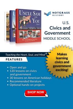 an advertisement for the united states and middle school