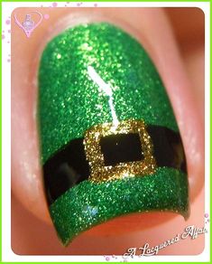 Green St Patricks Day Nails, St Patricks Day Nails Simple, St Patrick Day Nails Acrylic, Cat Nail Art, Manicure Nail Designs, Holiday Nail Designs