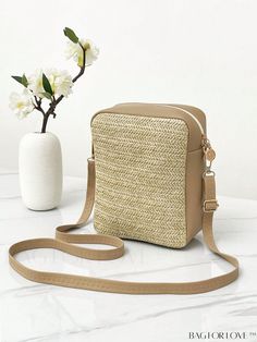 BagForLove - Compact Straw Bag with Stylish Metal Embellishments Product Description Color Apricot Magnetic No Type Square Bag Bag Size Mini Strap Type Adjustable Pattern Type Plain Closure Type Zipper Style Vacation Material PP Size Chart INCH CM Strap Length Bag Length Bag Width Bag Height 47.2 inch 7.9 inch 6.3 inch 3.1 inch Strap Length Bag Length Bag Width Bag Height 120 cm 20 cm 16 cm 8 cm Details Pictures Similar Products h2 { text-align: center; } /* æ¢è¡ */ li{ white-space: normal; word-break: break-all; word-wrap: break-word; } .red-box { width: 100%; display: flex; flex-direction: row; flex-wrap: wrap; justify-content: center; } .red-box > div { width: 190px; height: 250px; margin: 10px; } .red-box > div > a > img { width: 190px; height: 250px; } .size-box { width: 100%; margi Portable Beige Rectangular Bag, Portable Rectangular Beige Bag, Cream Rectangular Mobile Phone Bag, Rectangular Cream Mobile Phone Bag, Portable Square Beige Phone Bag, Beige Rectangular Phone Bag With Detachable Strap, Casual Beige Box Bag With Mobile Phone Holder, Casual Beige Box Bag With Phone Pocket, Beige Handheld Phone Bag For Travel