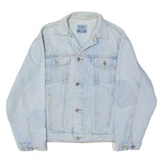 Vintage A-S-C Boys Denim Jacket Blue 90s 14-15Y Boys Denim Jacket, Boys Denim, Shell Jacket, Mens Jackets, Denim Jacket, Cuff, Collar, Blue