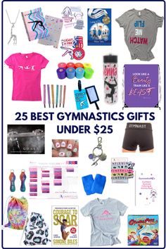 the 25 best gymnastics gifts under $ 25 are great for any girl in your life