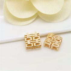 6PCS of 11.5mm 24K Gold Plated Brass Chinese Character Beads Tone Spacer Beads For Bracelet Necklace MY422 --Size:11.5mm  --Material: Copper --Color: As photo --QTY:6PCS  --If you need a large number of purchase, please give me a message. --Wholesale prices will be more favorable. Affected by2019-Covid, all the shipment is delayed, (Both the express and standard shipping). please replan your time when you place order. Thank you. Standard shipping now takes 14-50 working days from China( sometimes be longer,i'm sorry It is out of my control), Fedex /DHL/TNT/UPS express shipping now may take 3-5 working days now.Once your order total is over 200USD(except some heavy items, your order will be arrange to update to Fast shipping (DHL/FEDEX/TNT/UPS) without extra cost. ( our standard Shipping is Dark Turquoise, Chinese Characters, Copper Color, Bracelet Necklace, Spacer Beads, Necklaces Bracelets, Give It To Me, Gold Plate, Plating