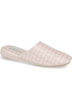 patricia green Sari Slipper (Women) | Nordstrom Comfy Indoor Slippers For Spring, Comfy Synthetic Slippers For Spring, Indoor Slip-on Slippers For Spring, Spring Comfortable Slippers, Spring Indoor Slip-on Slippers, Spring Fabric Slippers With Round Toe, Spring Loungewear Slippers With Round Toe, Comfortable Slippers For Spring Loungewear, Comfy Flat Slippers For Spring