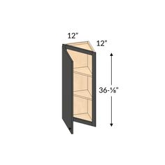 an image of a cabinet with the door open and measurements for it's contents