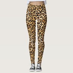 Leopard skin Animal Skin Print Leggings, Women's, Size: Medium, Sea Shell / Dark Golden Rod / Burly Wood Gender: female. Age Group: adult. Animal Skin Print, Black And White Leggings, Textured Leggings, Animal Print Leggings, Leopard Leggings, Leopard Print Leggings, Leopard Skin, White Leggings, Black Animals