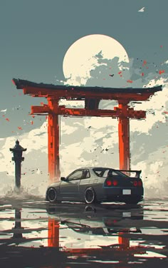 do you like this post Pixel Art Background, Nissan Skyline Gt R, Japanese Domestic Market, Cool Car Drawings, Automotive Artwork, Car Wallpaper