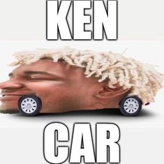 an image of a car with the words ken on it