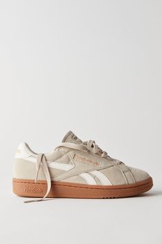 Reebok Club C Grounds Sneakers | Free People Rebook Club C 85 Outfit, Reebok Club C 85 Outfit Women, Reebok Club C 85 Outfit, Club C 85 Outfit, Reebok Club C 85, Club C 85, Black Leather Sneakers, Cute Sneakers