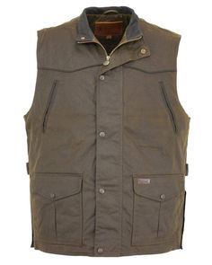 a men's vest with two pockets on the front and one pocket at the back