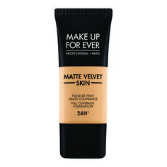 Matte Velvet Skin Liquid - Foundation - MAKE UP FOR EVER – MAKE UP FOR EVER Facial Movements, Cakey Makeup, Foundation Palette, Acne Redness, Foundation For Oily Skin, Velvet Skin, Waterproof Foundation, Smoky Eyes, Full Coverage Foundation