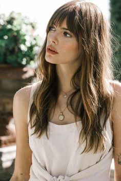 Layered Hair With Bangs, Fringe Hairstyles, Long Layered Hair, Hair Envy, Long Hair Cuts, Layered Hair, Hair Day