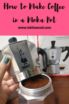 how to make coffee in a moka pot