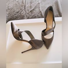 Grey/Gray Heels Never Worn Gray Heels, Grey Heels, Dress Shoes Womens, Shoes Womens, Shoes Women Heels, Dress Shoes, Shoes Heels, Fast Delivery, Women Shoes