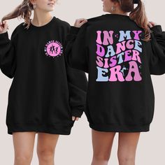 Key Features:In My Dance Sister Era Sweatshirt, Dance Sister Era, Dance Sister Shirt, Dance Sister Gifts, Dance Sweatshirt, Dance Hoodies, Dancer Shirt | HOW TO ORDER? || It's easy to place an order! Please check the theme, color, and size of all images in this listing. - From the drop-down menus, choose the size and color. - For personalization, fill in the blank box with your design color. Please look at the photos in this listing to see what colors are available. (Example: Design Color White) 10 Years Old Birthday, Ten Birthday, Hockey Mom Gifts, Football Sister, Comfy Sweatshirts, Aunt Sweatshirt, Sports Mom Shirts, Girl Hoodie, Birthday Sweatshirt