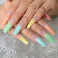 Get your nails summer-ready with the top 70 nail color ideas, all available on Amazon! From vibrant neons to beachy pastels, these trendy shades will keep your nails looking fabulous all season long. Perfect for any occasion, these colors are a must-have for your summer collection. Click to explore and find your perfect summer nail colors today! 💅☀️ #SummerNails #NailColors #AmazonFinds Press On Nails Coffin, Long Press On Nails, Coffin Press On Nails, Nails Set, Nail Length, Cute Nail Art, Diy Manicure