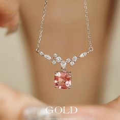 At our establishment, we take pride in guaranteeing the authenticity of every gemstone. Each piece of jewelry features natural stones sourced from the world's most renowned regions. Our rubies are procured from Mozambique and Sri Lanka, while our sapphires are exclusively from Sri Lanka. Our emeralds are sourced from Zambia and Colombia, with tourmalines and amethysts originating from Brazil. Additionally, our opals are from Australia and Ethiopia. Rest assured, all our gold is of the highest ca Tourmaline White Gold Jewelry With Prong Setting, White Gold Tourmaline Jewelry With Prong Setting, White Gold Tourmaline Ring With Prong Setting, Pink Diamond Dainty Necklace, Dainty Pink Diamond Necklace, Pink Tourmaline Jewelry With Prong Setting, Pink Necklaces With Prong Setting For Gifts, Elegant Tourmaline Pendant Jewelry, Pink Necklace With Prong Setting For Formal Occasions