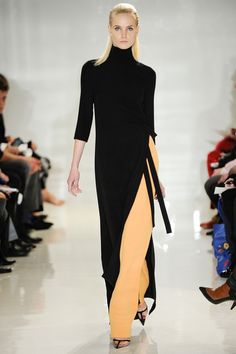 Ralph Rucci 2014 Layering Ideas Outfits, Layering Ideas, Ralph Rucci, Dress Over Pants, 2014 Dresses, 2014 Fashion, Fashion Show Collection, Fall 2014, Fashion Shows