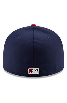 Get ready for the next big Washington Nationals game when you grab this 2020 Authentic Collection On-Field Low Profile Fitted Hat. This New Era cap is great for a major fan like you who never misses a game. The stunning graphics and colors will help you perfect your game day look, especially when paired with your favorite Washington Nationals jersey. Material: 100% Polyester High Crown Structured fit Curved bill Fitted Six panel construction with eyelets Raised embroidered graphics Officially li Navy Fan Gear Cap, Navy Cap For Fan Gear, Navy Fan Merchandise Cap, Cap Mens, Washington Nationals, New Era Cap, Curves Workout, You Are Perfect, Fitted Hat