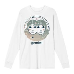 a white t - shirt with the words gemini on it