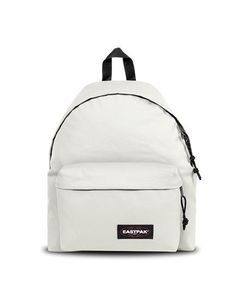 Medium Canvas Water-repellent fabric Brand logo Solid color Unlined Zipper closure External pocket with zip Daytime Eastpak Backpack, Moon Shine, White Backpack, Unisex Backpack, Backpack Material, Rucksack Backpack, Double Denim, Herschel, Red And Grey