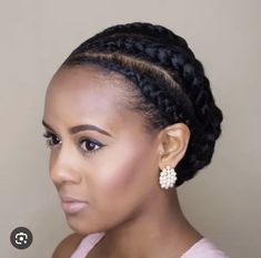 Simple Protective Hairstyles, Flat Twist Hairstyles, Cabello Afro Natural, Natural Braided Hairstyles, Natural Braids, Natural Hair Twists, Braided Ponytail Hairstyles