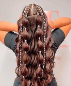 Concert Hairstyles, Hairstyle Examples, Rave Hair, Glamorous Hair, Pigtail Hairstyles, Women's Hairstyles, Effortless Hairstyles, Hair Stylies, Hairdo For Long Hair