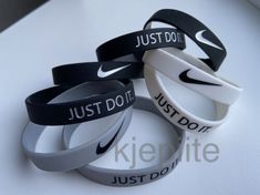 Nike Decorations Party, Nike Party Favors, Nike Centerpieces, Casual White Wristband For Sports, White Casual Wristband For Sports, Basketball Wishlist, Nike Themed Party Ideas, Nike Party, School Wishlist