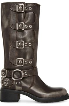 Steve Madden Brocks Buckle Boot (Women) | Nordstrom Edgy Knee-high Moto Boots With Buckle Closure, Edgy Knee-high Moto Boots With Buckle, Edgy Leather Knee-high Boots With Buckle Closure, Punk Style Leather Knee-high Boots With Buckle, Edgy Knee-high Heeled Boots With Buckle Closure, Fall Mid-calf Boots With Buckle Closure, Buckle Boot, Moto Style, Buckle Boots