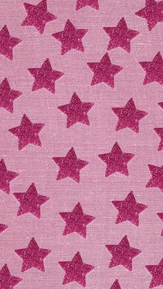 pink fabric with stars on it