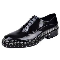 Store Categories Store Categories Other Men's Platform Illuminated Leather Studs with Lace-up Fashion Casual Shoes Product Description US Shoe Size 7 Department Men Style Loafer Color Black Brand Unbranded Type Casual Upper Material Faux Leather Payment Policy Shipping Policy Returns Policy Feedbacks Payment Policy 1.Accept paypal only, 2.We only ship to confirmed ebay addresses. When you make payment,please confirm it.Thank you. Shipping Policy 1.We Ship to Worldwide. 2.Delivery time depends on destination and other factors, it may takes up to 15-30 days. If you don't receive the item after 35 days, please contact us, we'll investigate and solve the delivery problem. 3.Shipping days exclude weekends and public holidays. 4.Import duties, taxes, and charges are not included in the item pric British Style Men, British Men, Formal Shoes For Men, Business Formal, Mens Fashion Shoes, Formal Shoes, Packing List, Real Leather, Women's Shoes Sandals