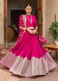 Allure by Ih - Sitaar Flowy Lehenga, Chaniya Choli Designs, Beautiful Lehenga, Function Dresses, Navratri Dress, Potli Bag, Choli Designs