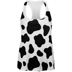 Shipping from the US. Easy 30 day return policy, 100% cotton, Double-needle neck, sleeves and hem; Roomy Unisex Fit. White Cow, Print Tank Top, T Shirt Costumes, Cow Pattern, Everyday Items, Gift Store, Print Tank, Cow Print, Racerback Tank Top