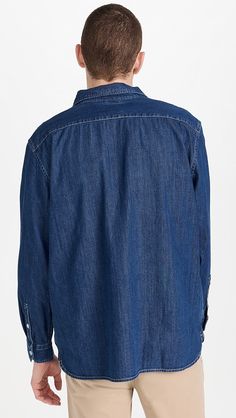 Levi's Jackson Worker Overshirt | Shopbop Levis Outfit, American Workwear, Levis Shirt, India Fashion, Men Fashion, American Style, Stretch Denim, Fabric Weights, Levi's