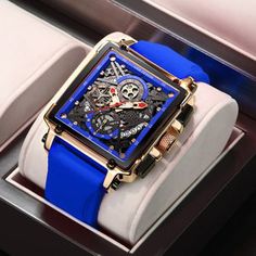 Watches 2022, Hollow Man, Simple Watches, Gold Watches, Men's Watches Luxury, Great Gifts For Men, Watch For Men, Silicon Bands, Men's Watches