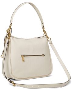 COACH Soft Pebble Leather Cary Shoulder Bag | Zappos.com Coach Shoulder Bag With Brass Hardware For Daily Use, Coach Shoulder Bag With Brass Hardware For Everyday, Coach Bags With Brass Hardware For Everyday Use, Travel Pebbled Leather Shoulder Bag With Metal Hardware, Travel Shoulder Bag With Metal Hardware In Pebbled Leather, Luxury Coach Pebbled Leather Bag, Coach Pebbled Leather Double Handle Shoulder Bag, Luxury Coach Pebbled Leather Shoulder Bag, Coach Soft Leather Shoulder Bag For On-the-go