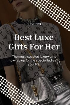 Luxe it up with our edit of designer handbags, jewelry, sunglasses, and more sought-after items that'll really wow. Luxe Handbags, Gg Marmont Mini, Luxury Gifts For Her, Mini Bucket Bags, Versace Outfit, Luxury Blanket, Beautiful Coffee, Prada Handbags