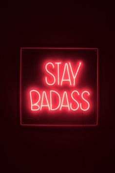 LED red neon sign | Bold Monkey Badass Non Social | DutchFurniture.com Red Neon, Horror Themes, Funny Phone Wallpaper, Reality Check, Red Wallpaper, Aesthetic Grunge, Red Aesthetic