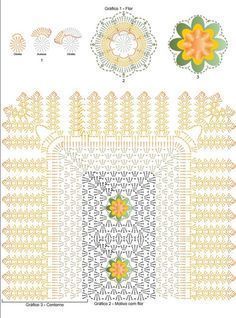 an image of different patterns and designs for the design project, including flowers on white paper