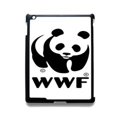 a panda bear logo on a white background