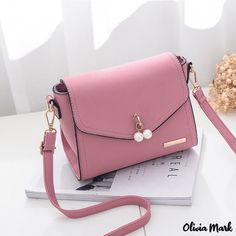 Olivia Mark - Bag summer new women's bag fashion shoulder crossbody bag small bag Product Description Luggage trend style Small-square-bag Luggage shape Shell type Open cap method zipper buckle Carrying parts No handheld Outer bag type Open pocket Styles Women's Crossbody Bag Details Pictures Similar Products h2 { text-align: center; } /* 换行 */ li{ white-space: normal; word-break: break-all; word-wrap: break-word; } .red-box { width: 100%; display: flex; flex-direction: row; flex-wrap: wrap; jus Everyday Handbag, Fall Handbags, Trendy Handbags, Bag Summer, Leather Satchel Bag