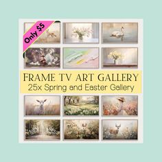 the frame tv art gallery is on sale