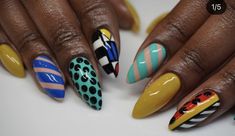 Nail Place, Short Acrylic Nails Designs, Dream Nails, Funky Nails, Cool Nail Designs, Nail Art Inspiration, Chic Nails, Dope Nails