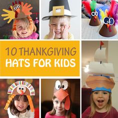 thanksgiving hats for kids that are easy to make