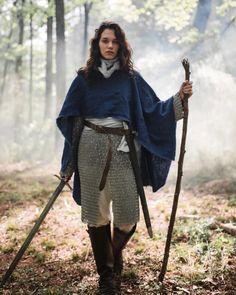 Medieval Wanderer's Cape Linen - Etsy UK Fantasy Magic, Linen Short, Arte Fantasy, Medieval Fantasy