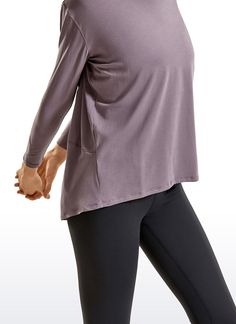 Pima Cotton collection is super soft and feels great against your skin. This long sleeve top is perfect for yoga or daily wear. Classic boat neckline, loose fit design allows you to move freely without restriction during exercise. Feature & Fitting: 
 Pima Cotton collection 
 Design for yoga 
 Loose Fit for move freely 
 Boatneck and long back hem 
 Fabric: 
 Super soft and skin-friendly 
 Naturally breathable 
 Lightweight and stretchy 
 92% Pima cotton,8% Spandex 
 SKU : R761 .Easy reach b Classic Boat, Neck Deep, Classic Boats, Collection Design, Boat Neckline, Pima Cotton, Boat Neck, Long Sleeve Top, Daily Wear