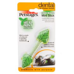 dental products for pets that are green and white