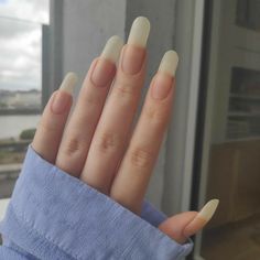 Nails Without Nail Polish, Apple Board, Adams Apple, Nail Growth Tips, Long Red Nails, Baby Pink Nails, Plain Nails